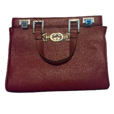 Elite DualTone Leather Handbag