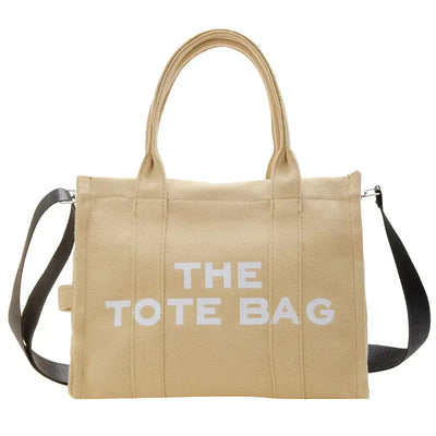 Chic Women's Large Canvas Tote