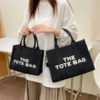 Chic Women's Large Canvas Tote