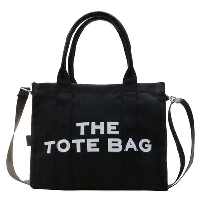 Chic Women's Large Canvas Tote